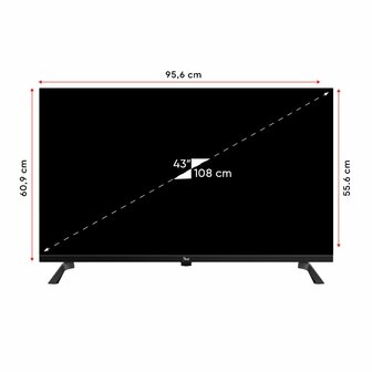 NextStar YE-43GFSG4 43&Prime; (109 cm) Full HD Frameless Android Smart TV