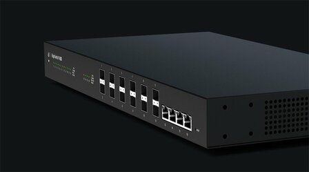 Ubiquiti Networks ES‑16‑XG Managed 10G Ethernet (100/1000/10000) 1U Zwart
