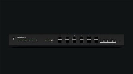 Ubiquiti Networks ES‑16‑XG Managed 10G Ethernet (100/1000/10000) 1U Zwart