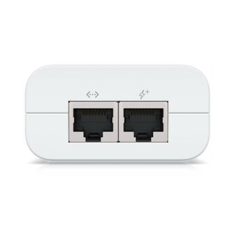 Ubiquiti Networks U-POE-AT | PoE Adapter &amp; Injector | 48V | 30W | Gigabit Ethernet | IEEE 802.3at