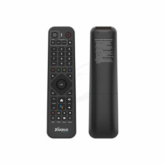 Xsarius BT RCU-A5 Advanced IR &amp; Bluetooth Afstandsbediening with backlight Black Pure 4+ en Avant 4+ Ultra