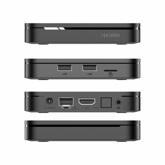 Amiko A14 Green Streaming Box 4K UHD