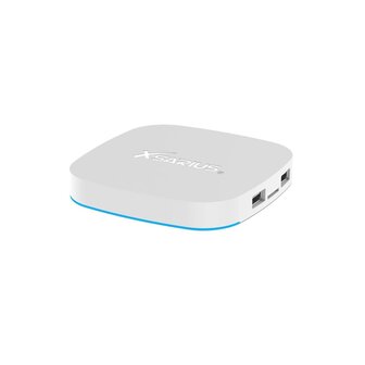 Xsarius Avant 3+ Ultra White Edition - 4K OTT Android Media Streamer