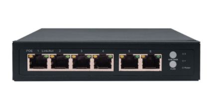 Amiko 4+2 CH POE SWITCH