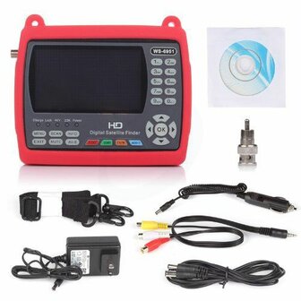 Satlink WS-6951 HD Satelliet meter DVB-S &amp; DVB-S2  4K UHD