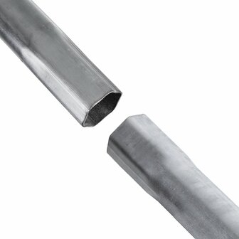ASAT Tegelvoet / Balkon standaard 4 x 30x30 cm Demontabel met buis lengte 75 cm (verlengbaar)