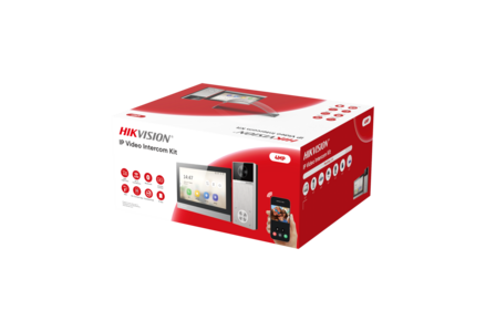 Hikvision DS-KIS613-S 4 MP IP Video-Intercomkit met WiFi en App Bediening