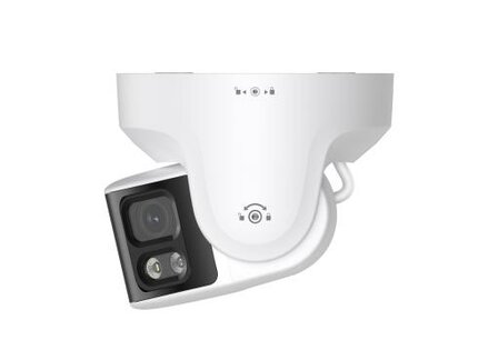 Amiko PDC 800 POE 2x 4MP Dual Head Panoramic 200&deg; Network Camera &ndash; Ultra Wide View 200&deg; IP Beveiligingscamera**