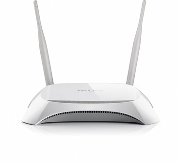 TP-Link TL-MR3420 | 4G LTE Router | WiFi 4 (2,4 GHz) Single-band | Ethernet Fast (10/100 Mbps) | tot ~300 Mbit/s
