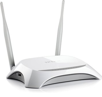 TP-Link TL-MR3420 | 4G LTE Router | WiFi 4 (2,4 GHz) Single-band | Ethernet Fast (10/100 Mbps) | tot ~300 Mbit/s