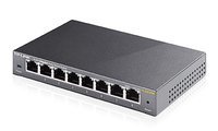 TP-Link TL-SG108E | Managed L2 Switch | 8 Poorten | Gigabit Ethernet (10/100/1000 Mbps)
