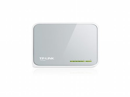 TP-Link TL-SF1005D | Unmanaged Switch | 5-poorts Fast Ethernet (10/100 Mbps) | Wit