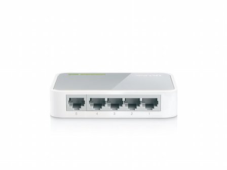 TP-Link TL-SF1005D | Unmanaged Switch | 5-poorts Fast Ethernet (10/100 Mbps) | Wit