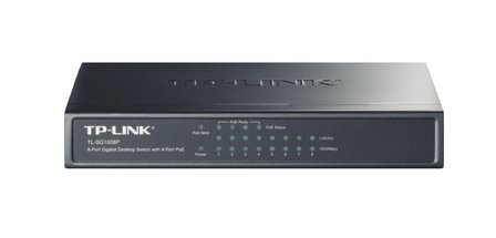 TP-Link TL-SG1008P | 8-Poorts Gigabit Desktop Switch | 4x PoE+ | Unmanaged