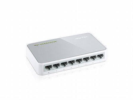 TP-Link TL-SF1008D | 8-Poorts 10/100 Mbps Desktop Switch | Unmanaged