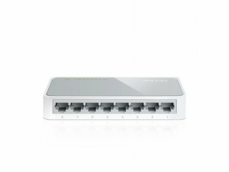 TP-Link TL-SF1008D | 8-Poorts 10/100 Mbps Desktop Switch | Unmanaged