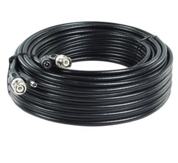 BNC DC Coax Kabel (rg59 + DC voeding) 10meter