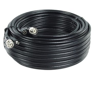 BNC DC Coax Kabel (rg59 + DC voeding) 20meter