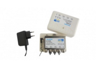 Teleste OV-8420 4weg versterker 0,5/2/4/8dB KabelK