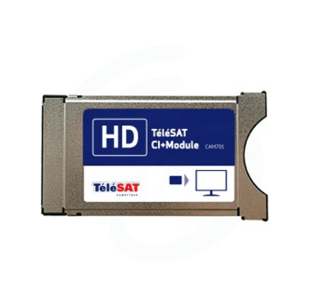 M7 TELESAT CAM-701 CI+ Module + Smartcard Telesat