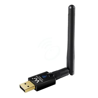 VU+ Draadloze 300 Mbps USB adapter incl antenne