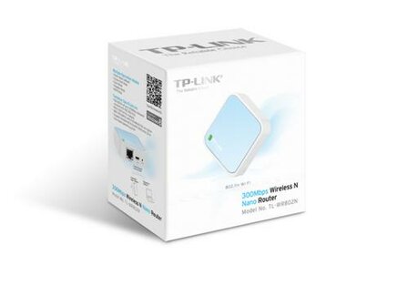 TP-Link TL-WR802N | WiFi 4 (802.11n) Router | Single-band (2,4 GHz) | tot 300 Mbit/s