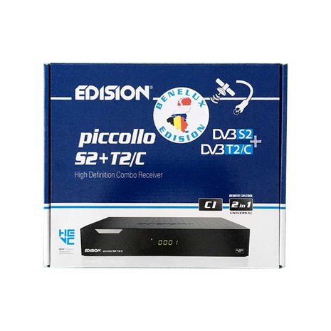 Edision Piccollo BNL Combo S2+T2/C SC/CI USB PVR, M7 & Joyne