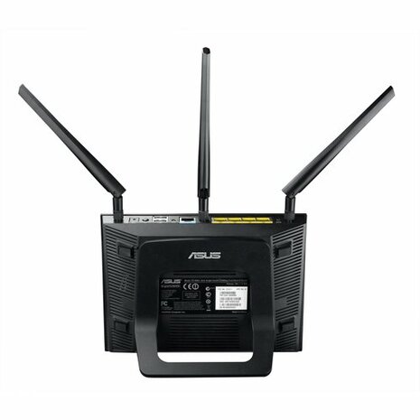 ASUS RT-AC66U Dual-band (2.4 GHz / 5 GHz) Gigabit Ethernet draadloze router