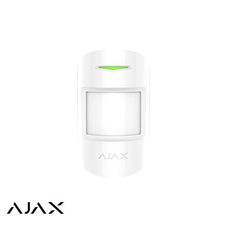 Ajax MotionProtect Plus, wit, draadloze PIR Radar