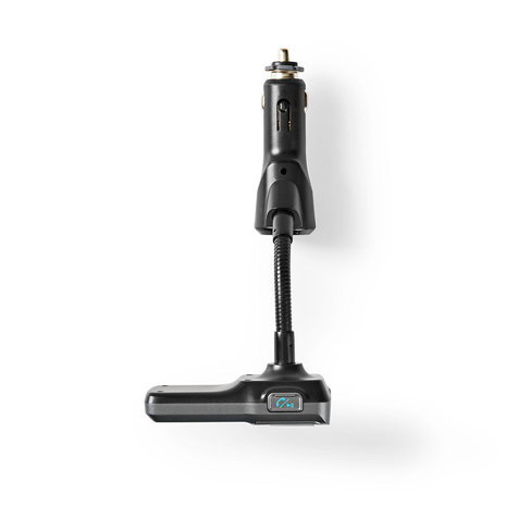 FM-Transmitter voor in de Auto | Bluetooth&reg; | Bass Boost | microSD-Kaartsleuf | Handsfree Bellen | Spraakbediening | 3,0 A / 2,4 A