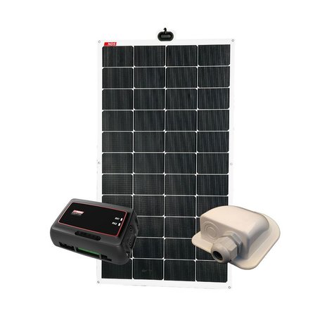 NDS SOLARFLEX EVO 150W Flexibel Zonnepaneel SET + SC320M
