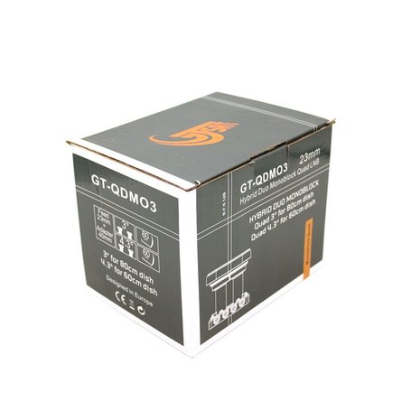 Duo LNB 60 QUAD voor Astra 1 en 3 GTSAT
