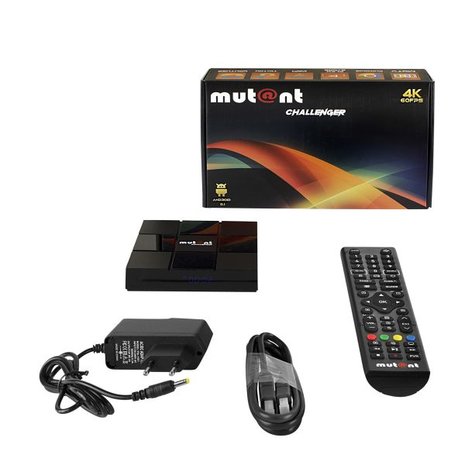 Mutant Challenger 4K 60FPS Android 8.1 tv ontvanger