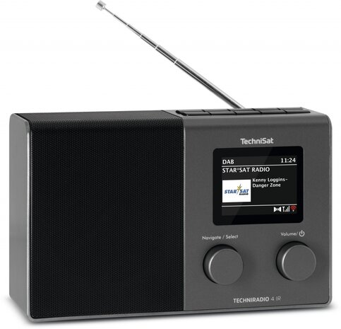 TechniRadio 4 IR tafel digitale radio Dab+/FM/IR