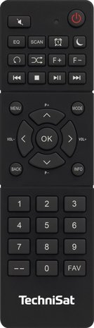 Technisat Digitradio 10IR FM/DAB+ IR+Bluetooth.