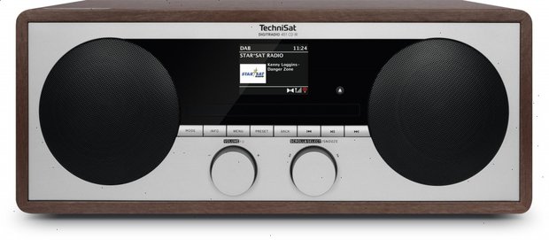 Technisat Digitradio 451 hout Dab+/FM CD IR BT 
