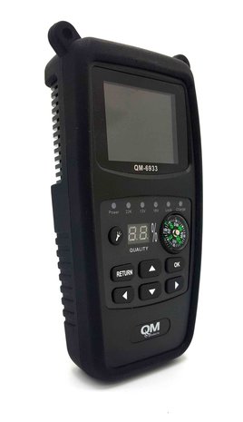 QM HD Satellietmeter met Satelliet Herkenning