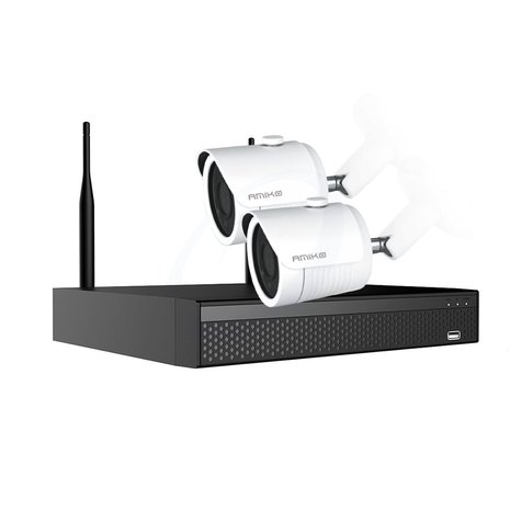Amiko Draadloze WiFi KIT N5200 - 5MP - 2 WiFi Camera's 