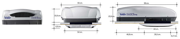 Telair DualClima 8400H / 12400H
