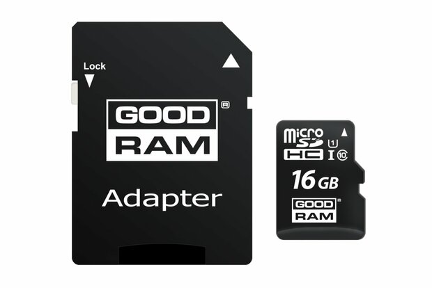 Goodram M1AA | MicroSDHC | 16GB | Class 10 | UHS-I U1