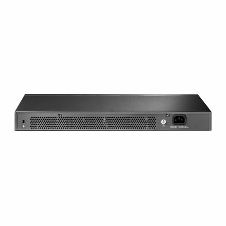 TP-Link TL-SG3428X | JetStream Managed L2+ Switch | 24 Poorten | Gigabit Ethernet (10/100/1000 Mbps) | 4x 10G SFP+ | Omada SDN | Rackmount | Zwart