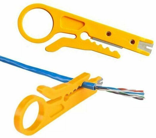 Draagbare Kabelstripper Coax Kabelstripper Afstriptang  Mini Draad Stripper Multitool