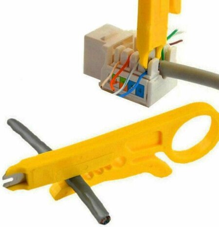 Draagbare Kabelstripper Coax Kabelstripper Afstriptang  Mini Draad Stripper Multitool