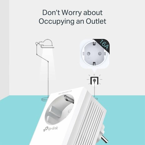 TP-Link TL-WPA7617 KIT | Powerline Adapter Set | 1200 Mbps | Gigabit Ethernet | Wi-Fi AC1200 | Wit | HomePlug AV2