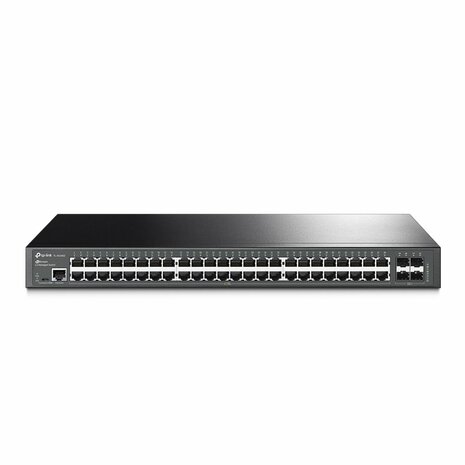 TP-Link TL-SG3452 | JetStream Managed L2 Switch | 52 Poorten | Gigabit Ethernet (10/100/1000 Mbps) | 48x RJ45 + 4x SFP | Omada SDN | QoS/ACL