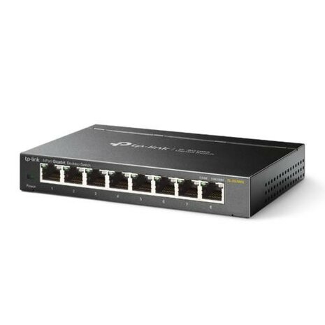 TP-Link TL-SG108S | Unmanaged Switch | 8 Poorten | Gigabit Ethernet (10/100/1000 Mbps) | Desktop