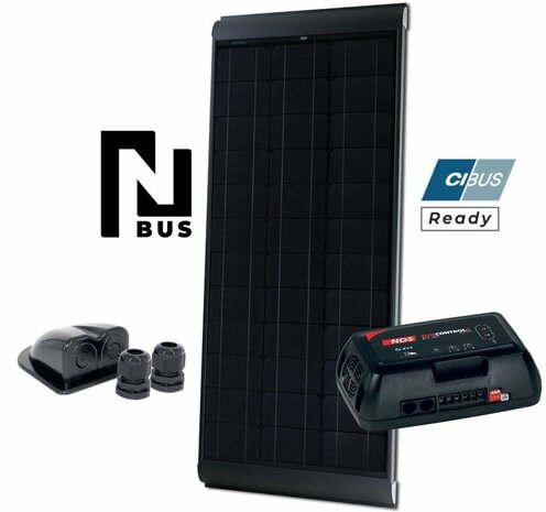 NDS KIT BLACKSOLAR BS 185W+Sun Control N-BUS SCE320M+ PST-B
