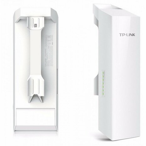 TP-Link CPE210 | WiFi 4 (802.11n) Outdoor Access Point | 300 Mbit/s | PoE (met Adapter) | Inclusief Mastmontagebeugel