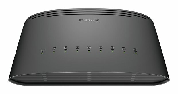 D-Link Switch Unmanaged Gigabit Ethernet (10/100/1000) Zwart