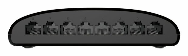 D-Link Switch Unmanaged Gigabit Ethernet (10/100/1000) Zwart